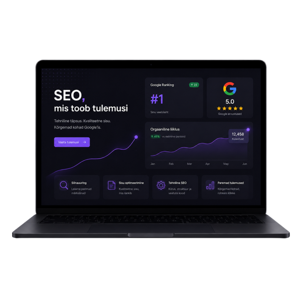 SEO optimeerimine Google'i otsingutulemuste parandamiseks